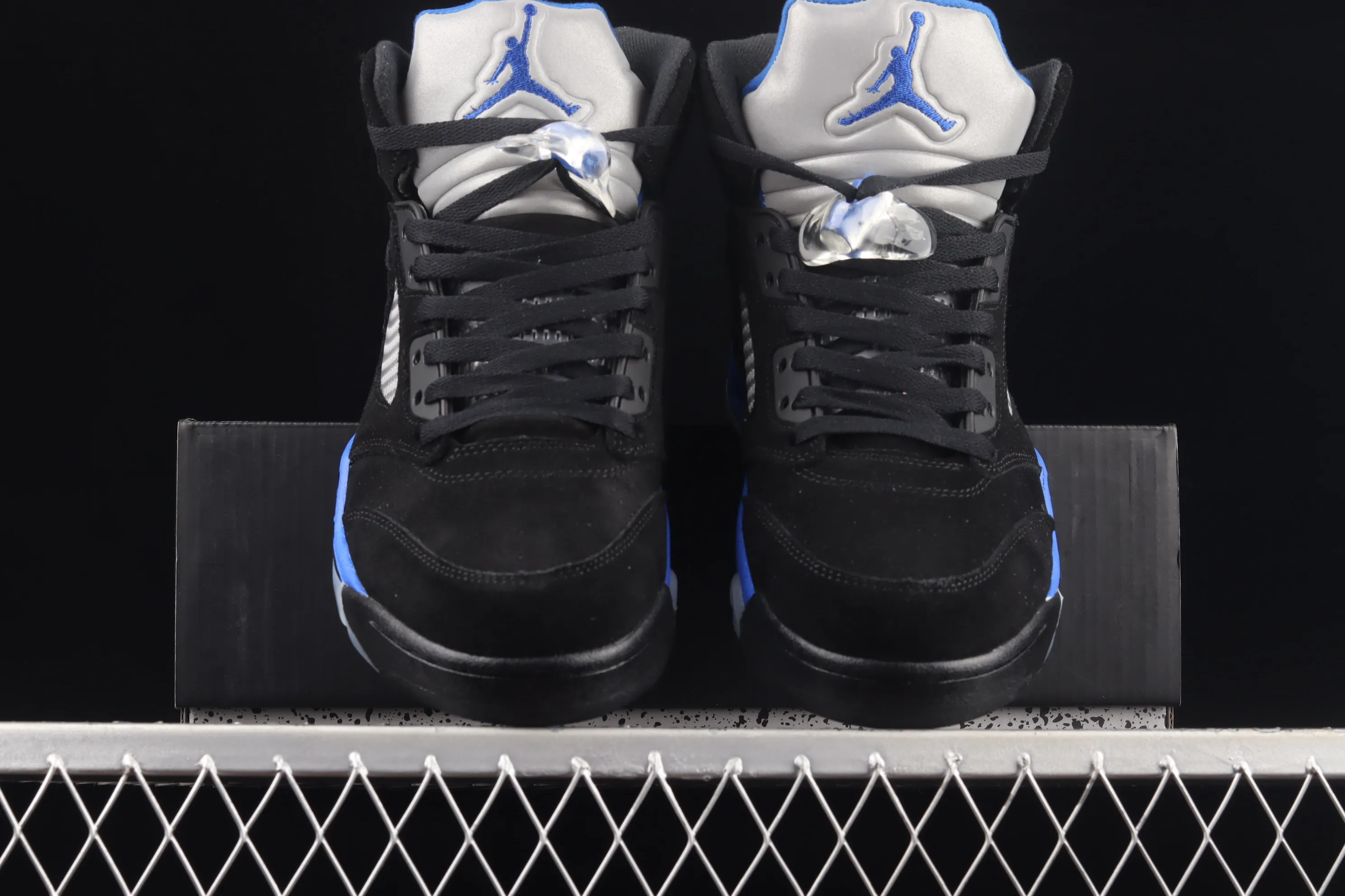 All categories Air Jordan Jordan series basketball shoes Air Jordan 5 Air Jordan 5 "Racer Blue" AJ5 Joe 5 racing black and blue CT4838-004